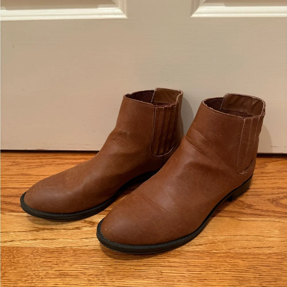 American Eagle Brown Ankle Booties